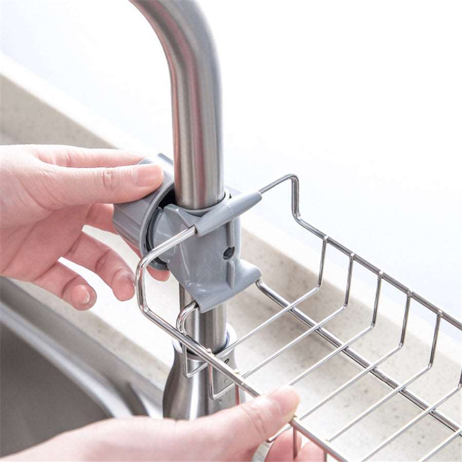 Adjustable Sink Drain Rack