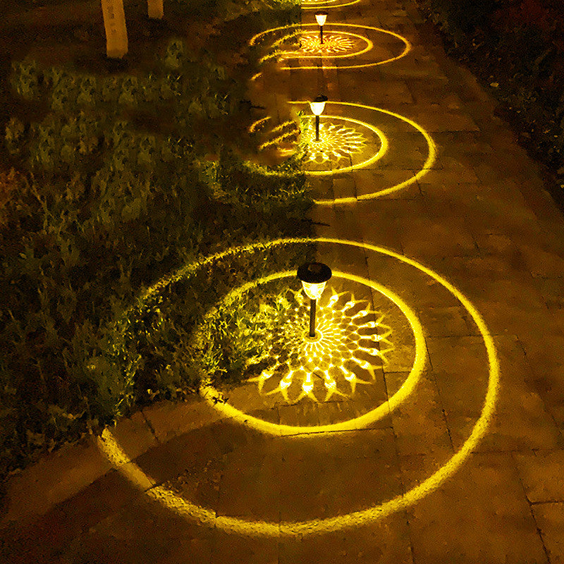 Solar Light Lawn Lights - Illuminate Your Courtyard and Garden