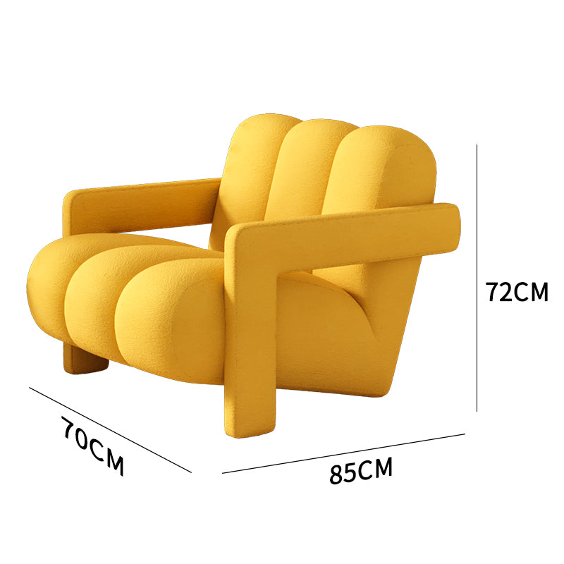 Modern Cloth Art Single Chair - Elevate Your Simple and Stylish Living Room