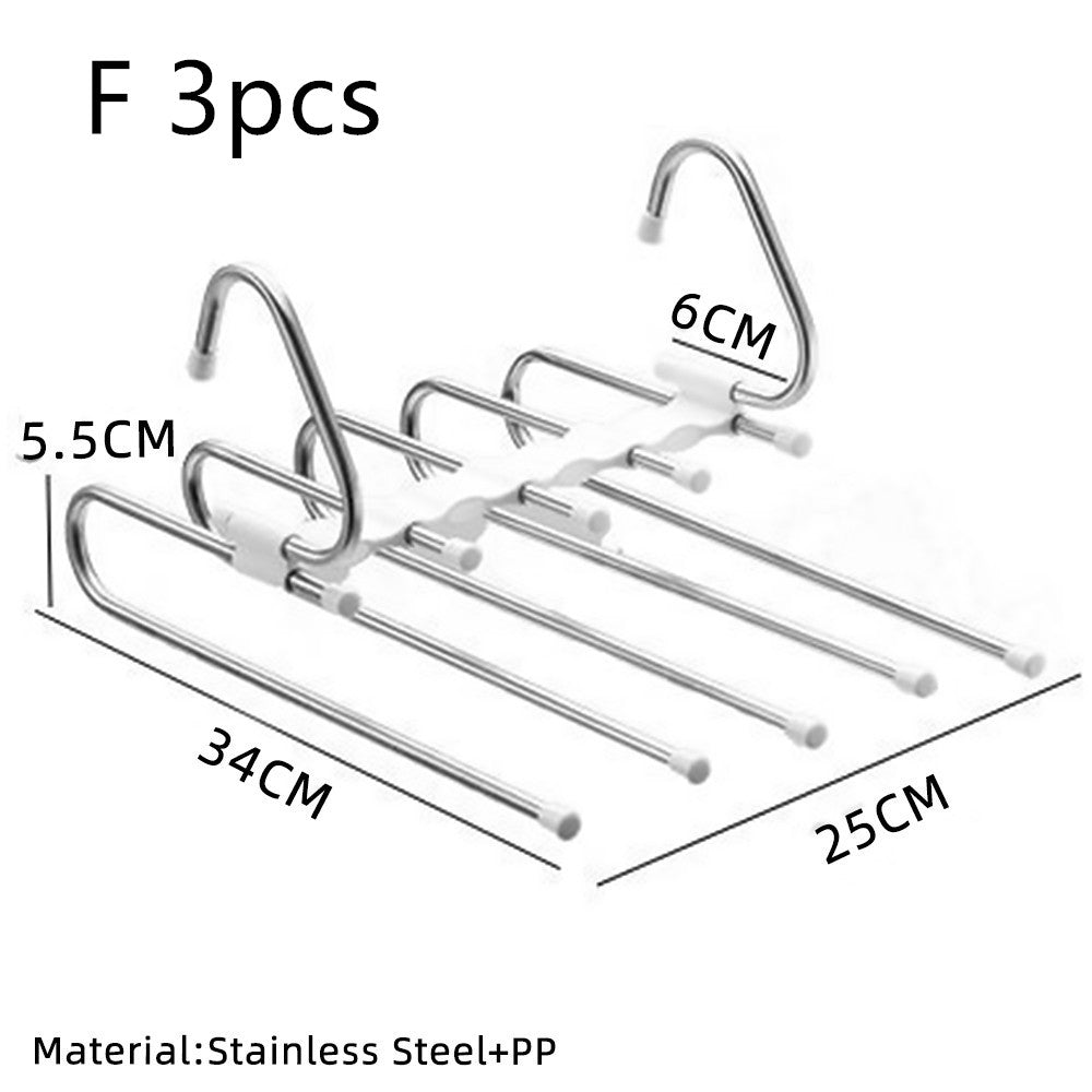 SlimFold Pro™ Telescopic Pants Hanger: Space-Saving Wardrobe Solution