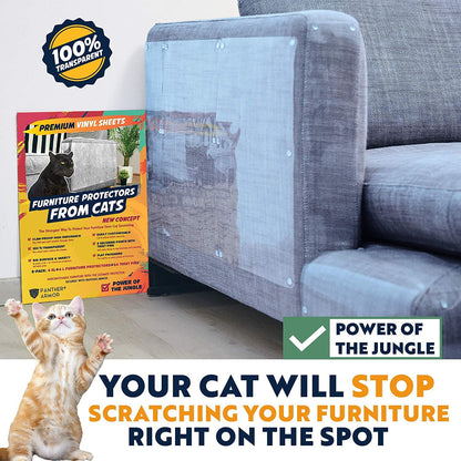 PawGuard ClearCat™ Single-Sided Furniture Protection Tape