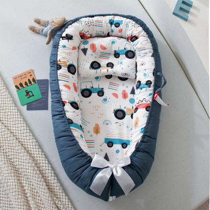 Baby Removable & Washable Portable Crib