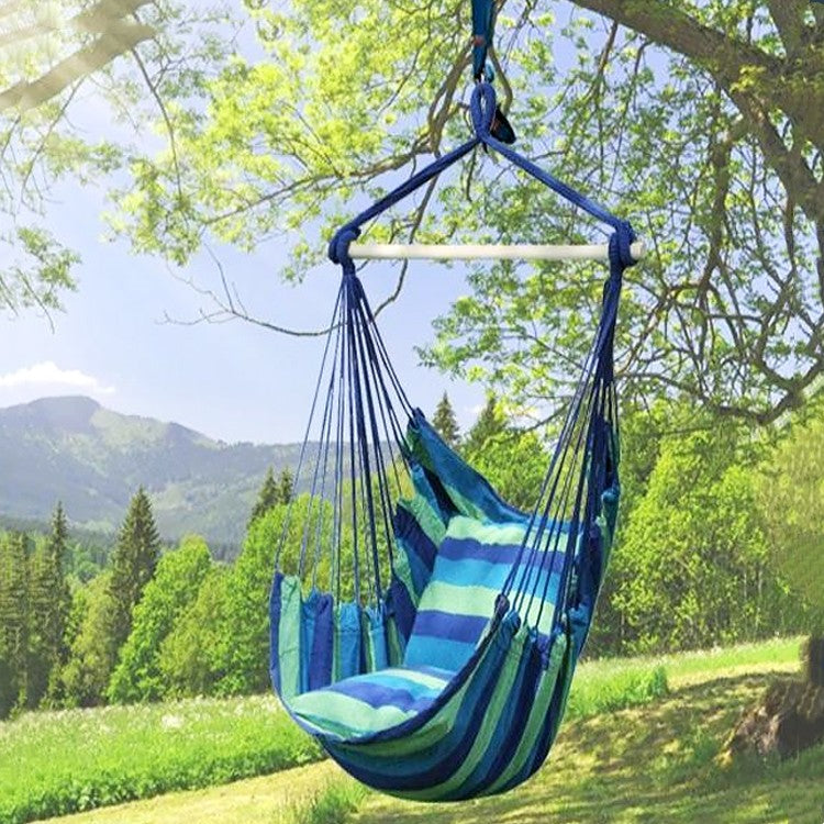 Relax in Comfort with the Canvas Hanging Chair