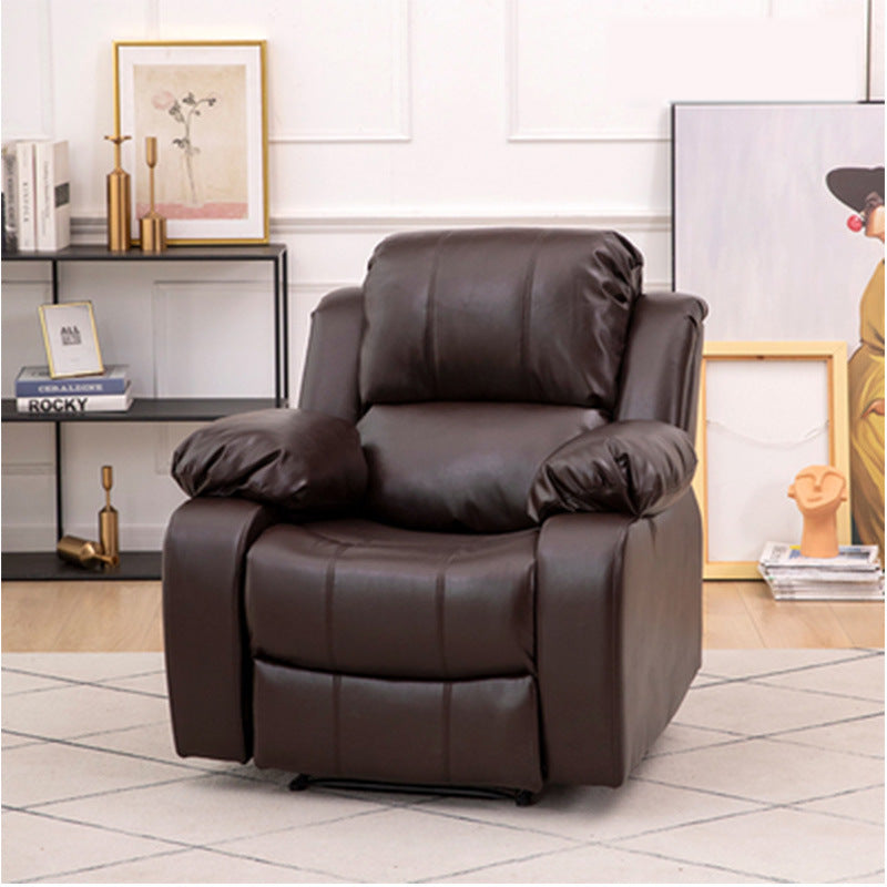 European Single Recliner Lounge Chair - Luxurious Living Room Relaxation"