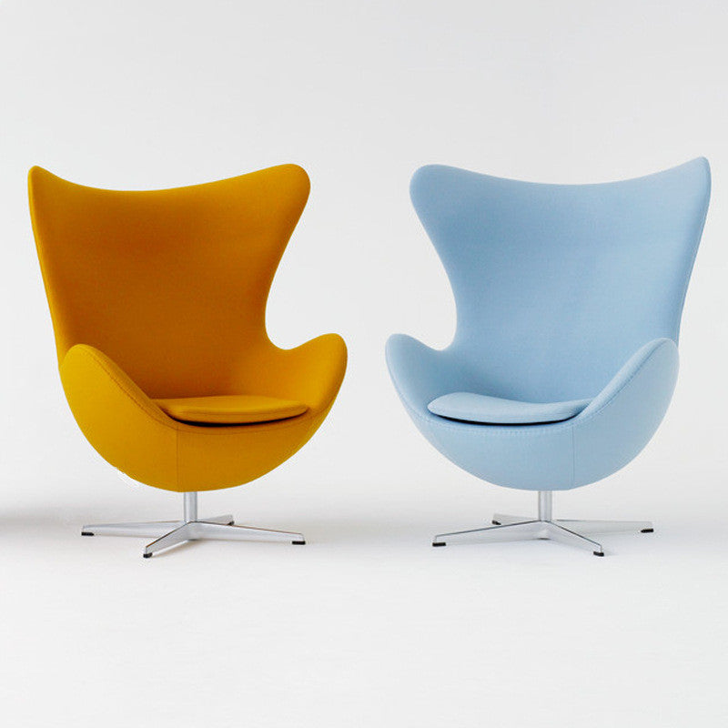 Swivel Eggshell Chair - Elevate Your Living Room with Fashion and Comfort