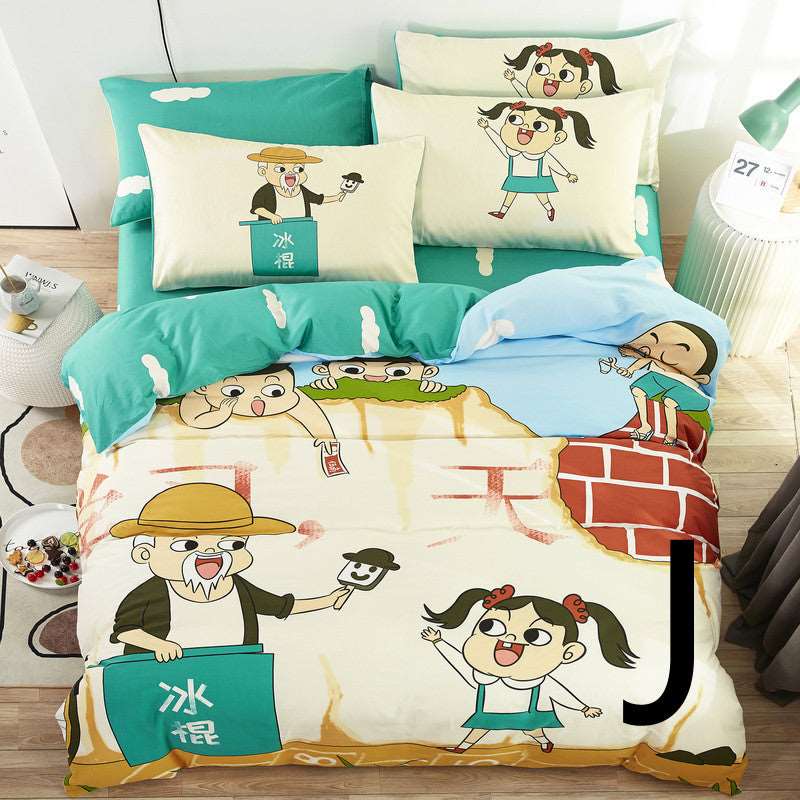 Adorable Cartoon Children's Bedding Set - Make Bedtime Fun